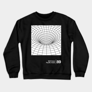 808 State / Minimalist Graphic Artwork Design Crewneck Sweatshirt